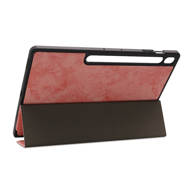 Wisecase Samsung Galaxy Tab S10FE Plus 13.1" Classic Folio with Pencil Holder Pink