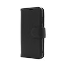 Wisecase Samsung Galaxy S25 Deluxe Wallet Folio Black