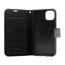 Wisecase iPhone 15 Plus Deluxe Wallet Folio Black