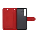 Wisecase Samsung Galaxy S26 Plus Deluxe Wallet Folio Red