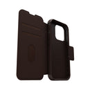 Otterbox Strada Folio MagSafe Case For iPhone 15 Pro - Espresso