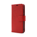 Wisecase Samsung Galaxy S25 Plus Deluxe Wallet Folio Red