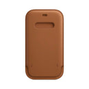 Apple iPhone 12 /Pro Leather sleeve Saddle Brown