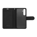 Wisecase Samsung Galaxy S24FE Deluxe Wallet Folio Black