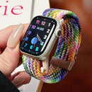 Machino MC-WS37 Apple Watch 42/44/45/49/46mm Premium Nylon Band Rainbow