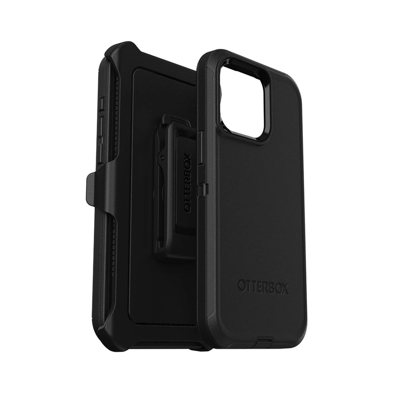 Otterbox Defender Case For iPhone 15 Pro Max - Black