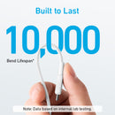 Anker 322 USB-C to USB-C Cable - White (3ft Braided) 90CM