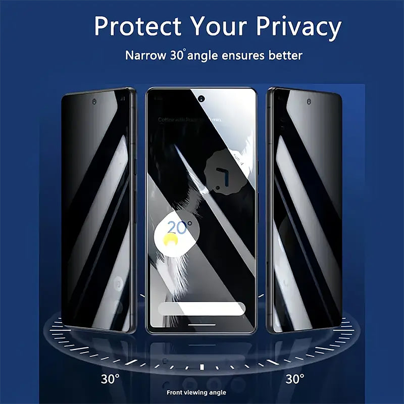 Doormoon Google Pixel 9a Tempered Glass Privacy Black