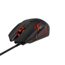 SonicB USB Gaming Mouse with integrated illumination Black