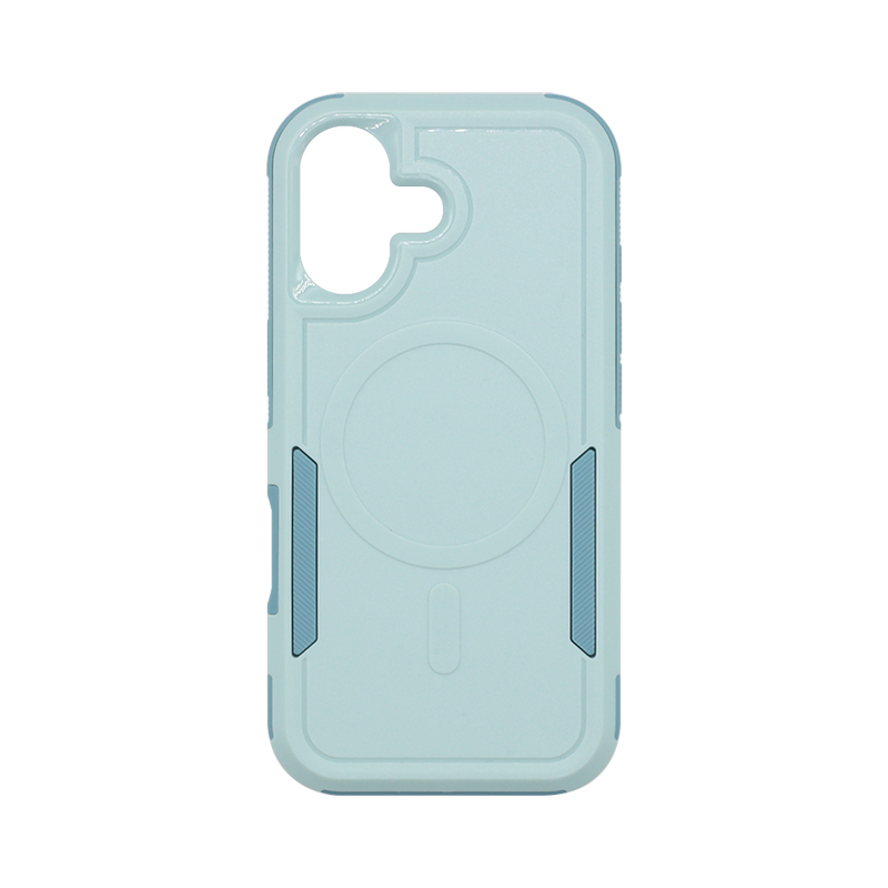 Wisecase iPhone 17 Adventurer Case with Magsafe+Glass Cyan