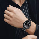 Machino MC-SM005 Stainless Steel Watch Strap for Galaxy Watch Ultra 47mm Black