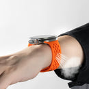 Machino MC-SM002 Silicone Watch Strap for Galaxy Watch 7 40/44mm Orange