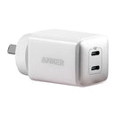 Anker Nano Pro 40W 2 x USB-C Port 521 AC Wall Charger -White