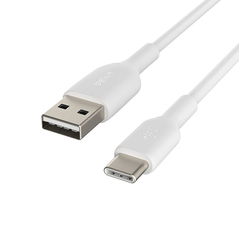 Belkin BoostCharge USB-A to USB-C Cable 15W 1M - White