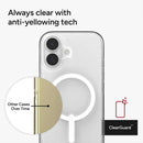 Zagg iPhone 17 Pro Premium Smart Bundle( Clear Case with Magsafe/T/G +Wireless Charger+45W Wall charger)