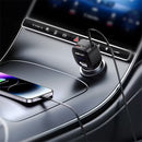 Acefast B17 95W Car Charger with Telescopic Cable Black