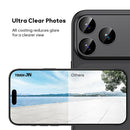 Wisecase iPhone 18 Pro Max Camera Integrated Lens Guard Black