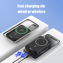 WST WL002 3-in-1 Design 10000mAh Power Bank with Magsafe Black