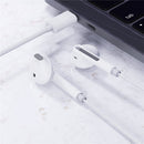 Acefast L13 USB-C Semi-in-ear Wired Earphones with Mic 1.2m White