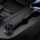 Acefast C14-04 USB-A to USB-C Spring Charging Data Cable 1.2m Black