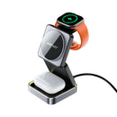 Acefast E20 Desktop 3-in-1 Wireless Charging Holder Black