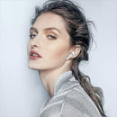 Acefast T8 Crystal color (2) Bluetooth earbuds white moon