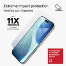 Zagg iPhone 17 Pro Premium Smart Bundle( Clear Case with Magsafe/T/G +Wireless Charger+45W Wall charger)