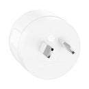 Belkin BoostCharge Compact USB-C® Wall Charger 30W +USB-C Cable with Lightning Connector White