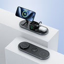 Acefast E19 Qi2 Desktop 3-in-1 Wireless Charging Holder Black