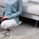 Anker PowerLine III USB-C to USB-C 100W 2.0 Cable - White (6ft Braided) 180CM