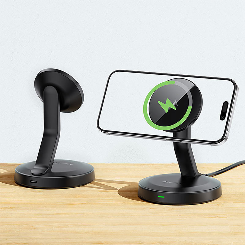 Acefast E26 Desktop Mobile Phone Wireless Charging Holder Black