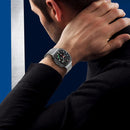 Machino MC-SM006 Mesh Stainless Steel Watch Strap for Galaxy Watch Ultra 47mm Silver