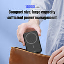 WST WL002 3-in-1 Design 10000mAh Power Bank with Magsafe Black