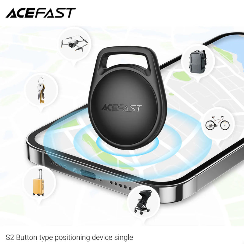 Acefast S2 Button Type Positioning Device (Apple) Single Black