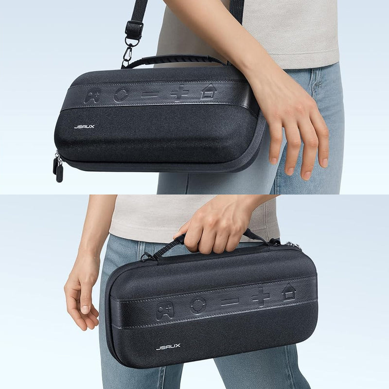 JSAUX All-in-One TravelStorage Carrying Case for Switch2 Black