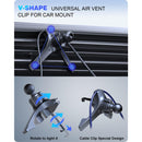 Wisecase M10M-AV6S/AVU1 MagVent Car Mount Black