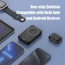 WST WL002 3-in-1 Design 10000mAh Power Bank with Magsafe Black