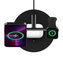 Belkin BoostCharge Pro 3-in-1 Wireless Charger with Official MagSafe Charging 15W Black