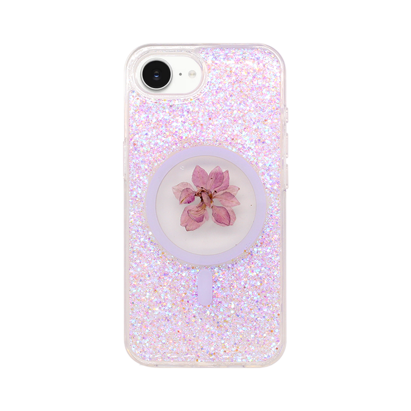 Wisecase iPhone 16e Moda Print Magsafe Case Purple