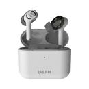 EFM TWS Alanta Dual Driver Earbuds with Wireless Charging - White