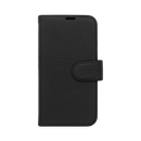 Wisecase iPhone 15 Plus Deluxe Wallet Folio Black