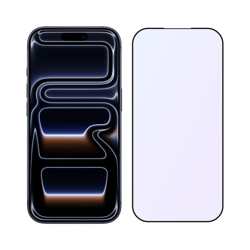 Doormoon iPhone 17 Pro 5D Tempered Glass Blue Light