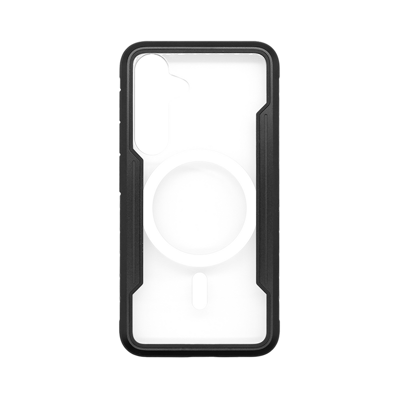 Wisecase Samsung Galaxy S25/S24 Bastion Case With Magsafe Black