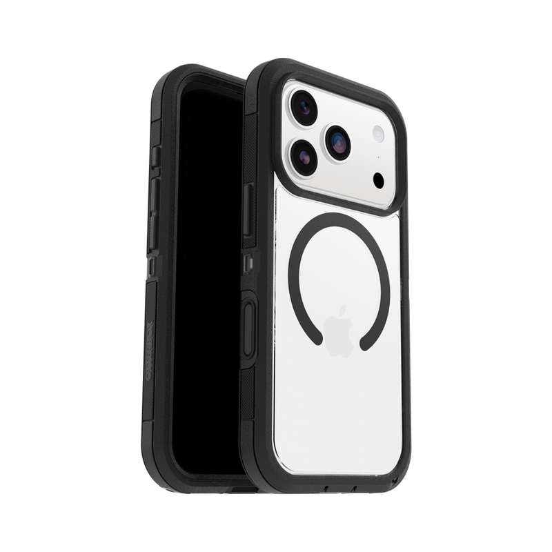 OtterBox Defender XT Pro with Magnets & Cam Ctrl suits iPhone 17 Pro - Dark Side Black