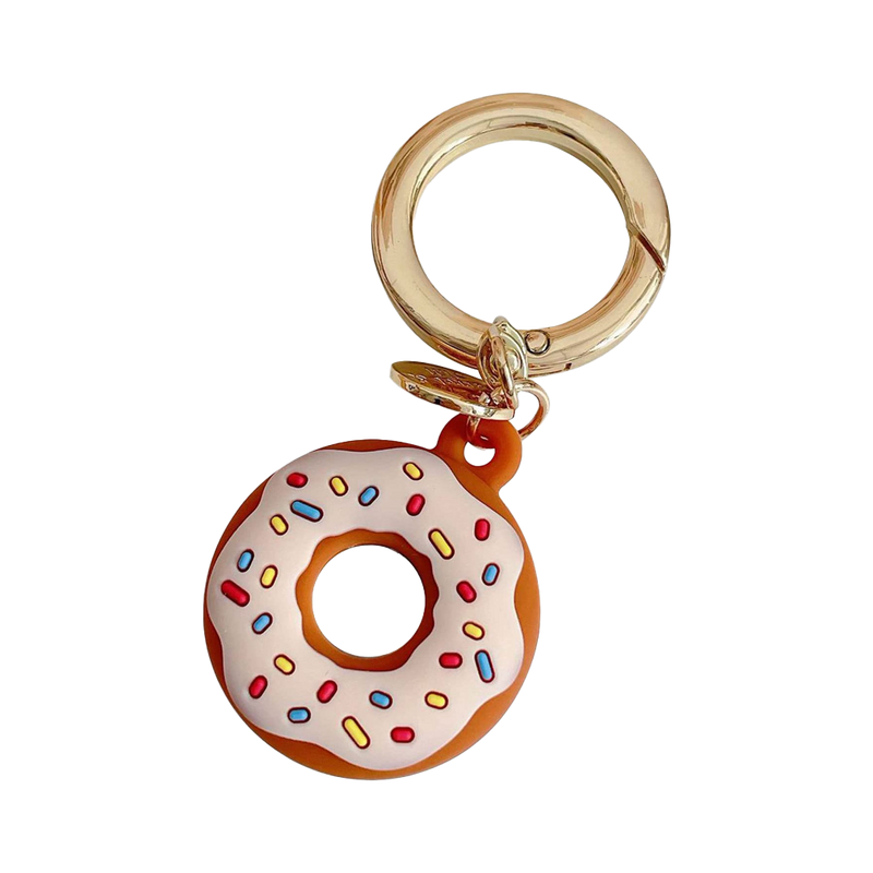 Doormoon Cartoon Sillicone Case For Airtag White