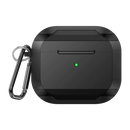 Wisecase Protective Airpod Case for AirPods Pro3 Black+Black