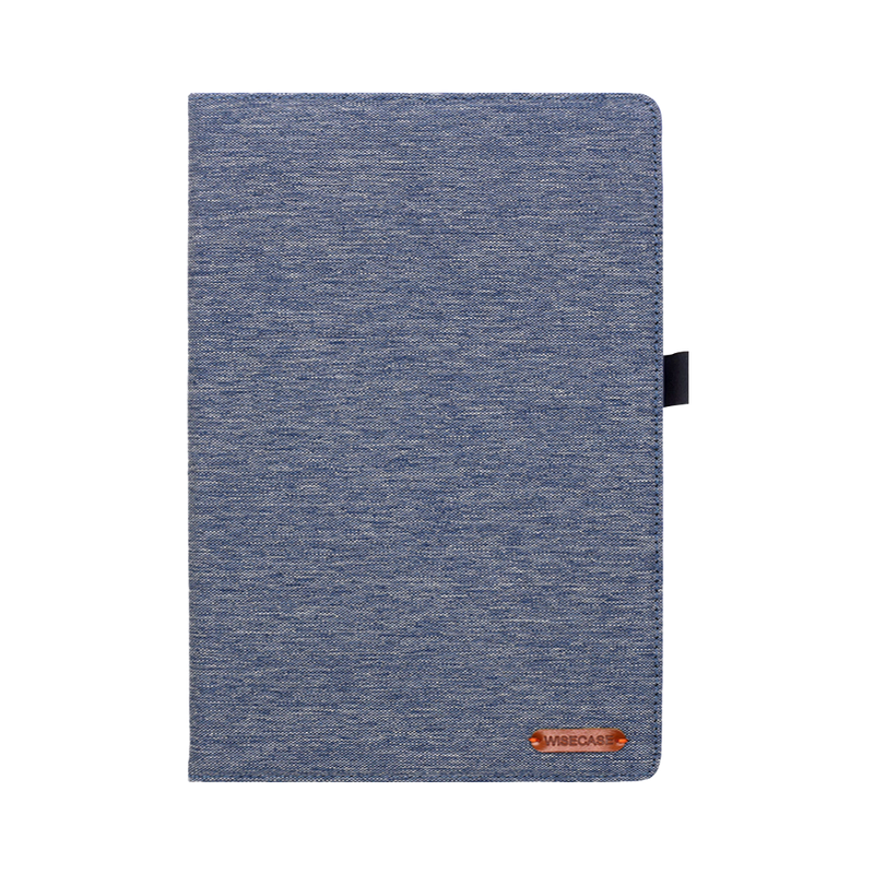 Wisecase Lenovo Tab M10 3rd MERC Folio Canvsa Series Blue