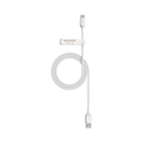 Mophie Essential USB-C to USB-A Cable, Braided, 1M, White