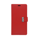 Wisecase iPhone 15 Pro Max Pocket Diary Wallet Red