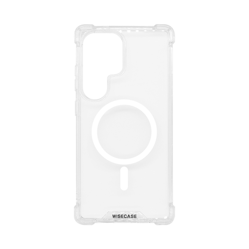 Wisecase Samsung Galaxy S25 Ultra Lucid Case Magsafe Clear